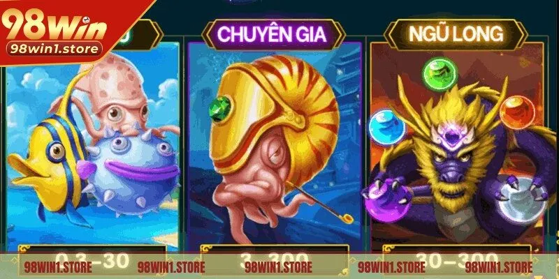 Tận dụng các tính năng hỗ trợ để có cơ hội chiến thắng trong săn cá Ngũ Long