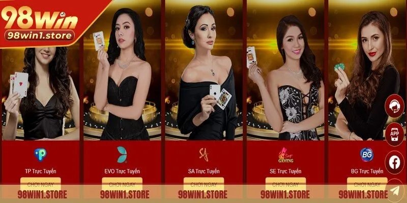 98win hợp tác cùng nhiều nhà cung cấp uy tín